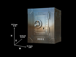 money box reproduction of safe rhino ironworks model printing assembly file stl for 3d printing 3D Print Model