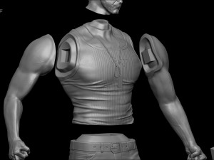Wolverine logan by hugh jackman marvel comics model printing miniature assembly file stl for 3d prin 3Dプリントモデル