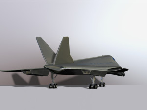 concorde prototype aircraft of the future model printing miniature assembly file stl for 3d printing 3D Print Model