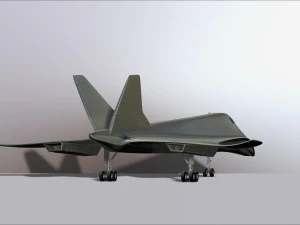 concorde prototype aircraft of the future model printing miniature assembly file stl for 3d printing 3D Print Model