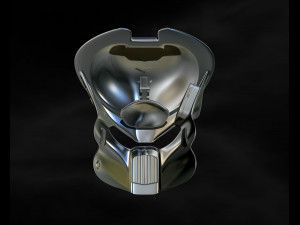 Predator Mask Jungle Hunter File STL OBJ for 3D Printing 3D Print Model