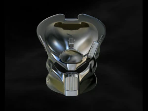 Predator Mask Jungle Hunter File STL OBJ for 3D Printing 3D Print Model