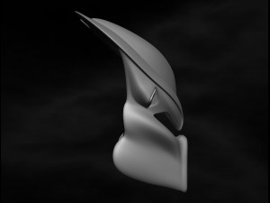 Predator Mask Jungle Hunter File STL OBJ for 3D Printing 3D Print Model