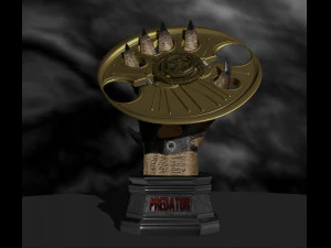 Predator Mask Jungle Hunter File STL OBJ for 3D Printing 3D Print Model