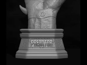 Predator Mask Jungle Hunter File STL OBJ for 3D Printing 3D Print Model