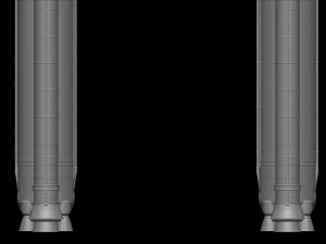 The Space Launch System SLS NASAs Artemis I Moon Rocket with platform File STL-OBJ for 3D Print 3D Print Model