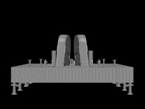 The Space Launch System SLS NASAs Artemis I Moon Rocket with platform File STL-OBJ for 3D Print 3D प्रिंट मॉडल