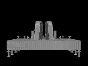 The Space Launch System SLS NASAs Artemis I Moon Rocket with platform File STL-OBJ for 3D Print 3D Print Model