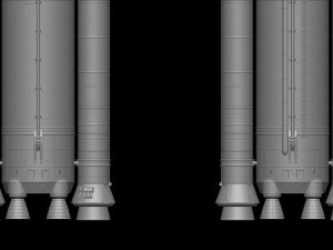 Artemis 1 The Space Launch System SLS NASAs Moon Rocket take off lamp and pedestal File STL-OB 3D Print Model
