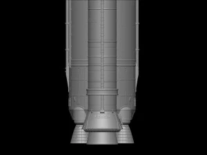 Artemis 1 Il sistema di lancio spaziale SLS Il razzo lunare della NASA decolla con lampada e piedistallo File STL-OB Modello di stampa 3D