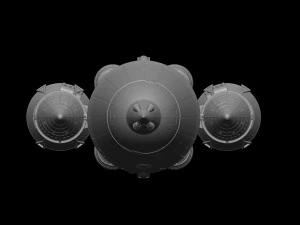 Artemis 1 Il sistema di lancio spaziale SLS Il razzo lunare della NASA decolla con lampada e piedistallo File STL-OB Modello di stampa 3D