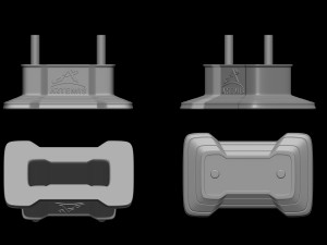 Artemis 1 The Space Launch System SLS NASAs Moon Rocket take off lamp and pedestal File STL-OB 3D Print Model