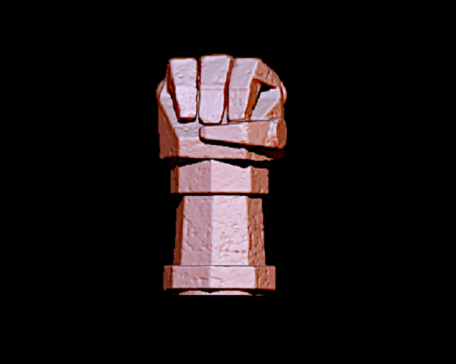 PUNCH HELLBOY File STL for 3D Printer 3D 打印模型 .c4d .max .obj .3ds .fbx .stl .blend 