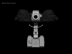 Predator Shoulder Cannon plasma Two Size File STL OBJ for 3D Printing Model Printing Miniature 3D Print Model