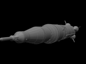 Nasa Saturn V Rocket and Launch Pad Apollo file STL OBJ for 3D Printer Modelo de Impressão 3D