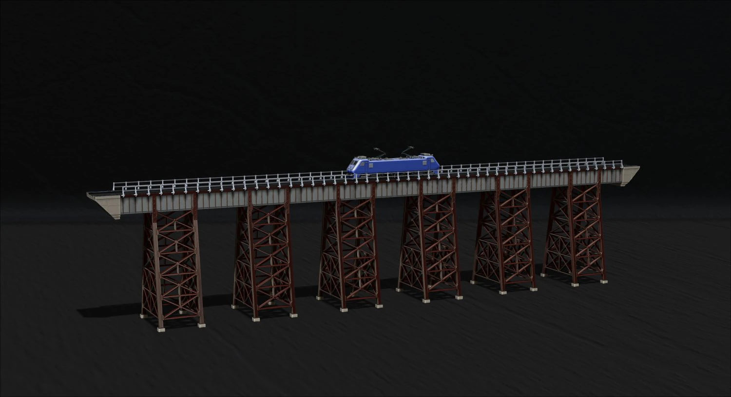 Model bridge H0 scale trains reproduction of the Polvorilla viaduct of the Tren a las Nubes railw 3D Print Model .c4d .max .obj .3ds .fbx .stl .blend