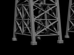 Model bridge H0 scale trains reproduction of the Polvorilla viaduct of the Tren a las Nubes railw 3D Print Model