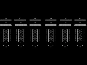 Model bridge H0 scale trains reproduction of the Polvorilla viaduct of the Tren a las Nubes railw 3D Print Model