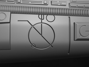 Predator Gauntlet Forearm Right two versions File STL-OBJ for 3D printer 3Dプリントモデル