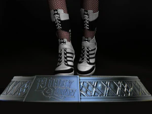Harley Quinn Suicide Squad file STL-OBJ For 3D printer 3D Model