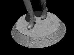 Harley Quinn Suicide Squad file STL-OBJ For 3D printer 3D Model