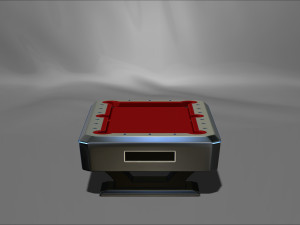 Modern Pool table complete with accessories 15 scale Printing Miniature Assembly File S 3Dプリントモデル