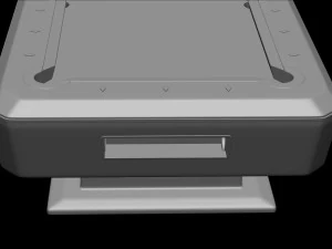 Modern Pool table complete with accessories 15 scale Printing Miniature Assembly File S 3D Print Model