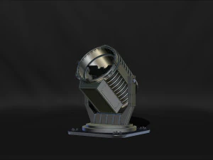 Batman Signal Searchlight Lamp Miniature Assembly File STL-OBJ for 3D Printing 3D Print Model