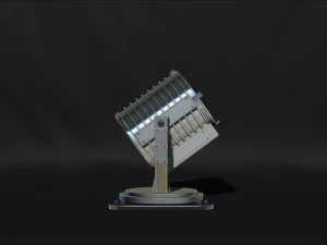 Batman Signal Searchlight Lamp Miniature Assembly File STL-OBJ for 3D Printing 3D Print Model