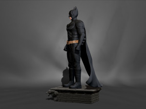 Batman the dark Knight Model Printing Miniature Assembly File STL OBJ MTL for 3D Printing 3D 프린트 모델