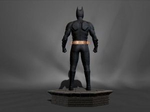 Batman the dark Knight Model Printing Miniature Assembly File STL OBJ MTL for 3D Printing 3D 프린트 모델