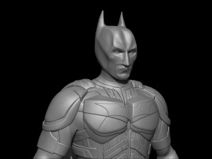 Batman the dark Knight Model Printing Miniature Assembly File STL OBJ MTL for 3D Printing 3D 프린트 모델
