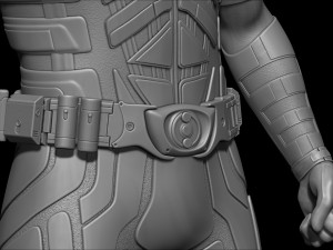 Batman the dark Knight Model Printing Miniature Assembly File STL OBJ MTL for 3D Printing 3D 프린트 모델