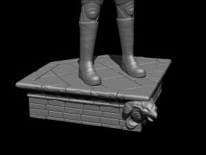 Batman the dark Knight Model Printing Miniature Assembly File STL OBJ MTL for 3D Printing 3D 프린트 모델