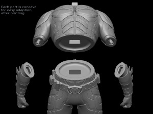 Batman the dark Knight Model Printing Miniature Assembly File STL OBJ MTL for 3D Printing 3D 프린트 모델