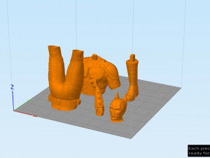 Batman the dark Knight Model Printing Miniature Assembly File STL OBJ MTL for 3D Printing 3D 프린트 모델