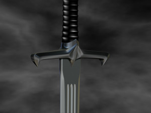 Sword Game of Thrones Jon Snow two size 120 cm 47 Inch for FDM File STL for 3D Printer 3D Model