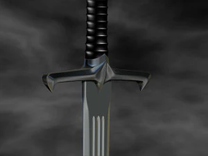 Sword Game of Thrones Jon Snow two size 120 cm 47 Inch for FDM File STL for 3D Printer 3D Model