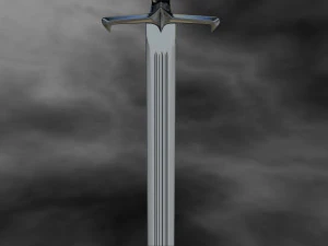 Sword Game of Thrones Jon Snow two size 120 cm 47 Inch for FDM File STL for 3D Printer 3D Model