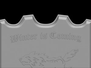 Sword Game of Thrones Jon Snow two size 120 cm 47 Inch for FDM File STL for 3D Printer 3D Model