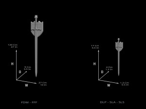 Sword Game of Thrones Jon Snow two size 120 cm 47 Inch for FDM File STL for 3D Printer 3D Model