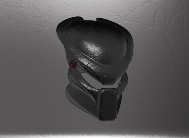 Predator Mask 1987 Jungle Hunter File STL OBJ for 3D Printing 3D Print ...