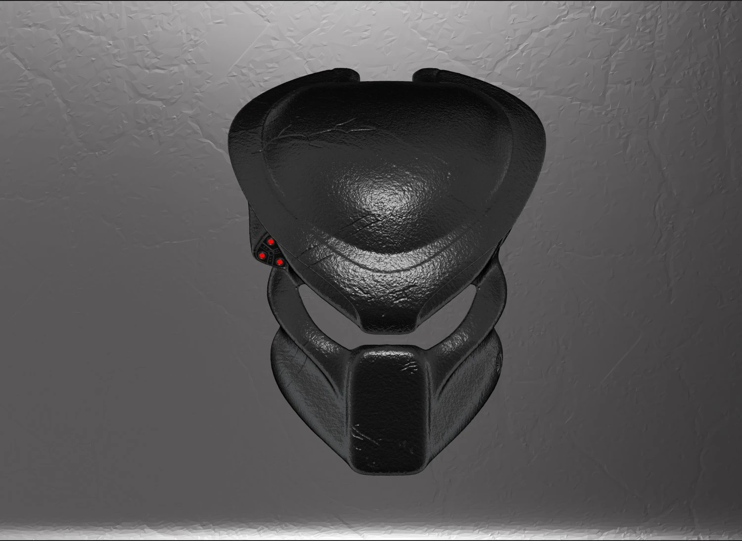 Predator Mask 1987 Jungle Hunter File STL OBJ for 3D Printing 3D Print Model .c4d .max .obj .3ds .fbx .stl .blend