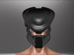 Predator Mask 1987 Jungle Hunter File STL OBJ for 3D Printing 3D-printmodel