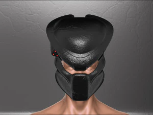 Predator Mask 1987 Jungle Hunter File STL OBJ for 3D Printing 3D Print Model