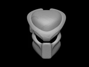 Predator Mask 1987 Jungle Hunter File STL OBJ for 3D Printing 3D Print Model