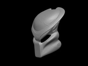 Predator Mask 1987 Jungle Hunter File STL OBJ for 3D Printing 3D Print Model
