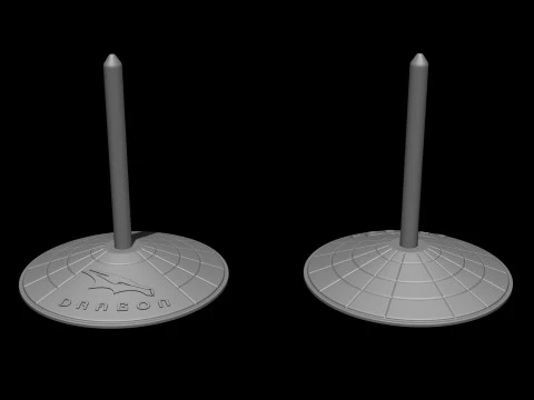 SpaceX Crew Dragon Model Printing File STL - OBJ for 3D Printing 3D Print Model