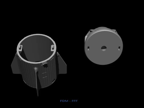 SpaceX Crew Dragon Model Printing File STL - OBJ for 3D Printing 3D Print Model