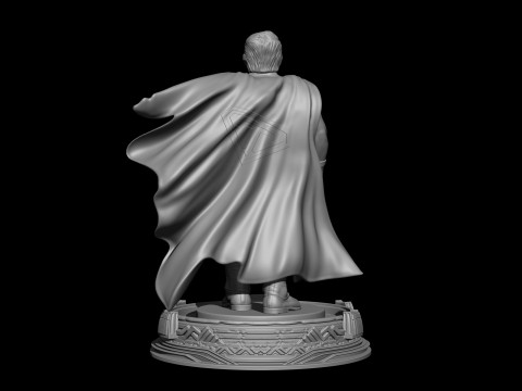 Super Trump Model Printing Miniature Assembly File STL OBJ for 3D Printing 3D-Druckmodell